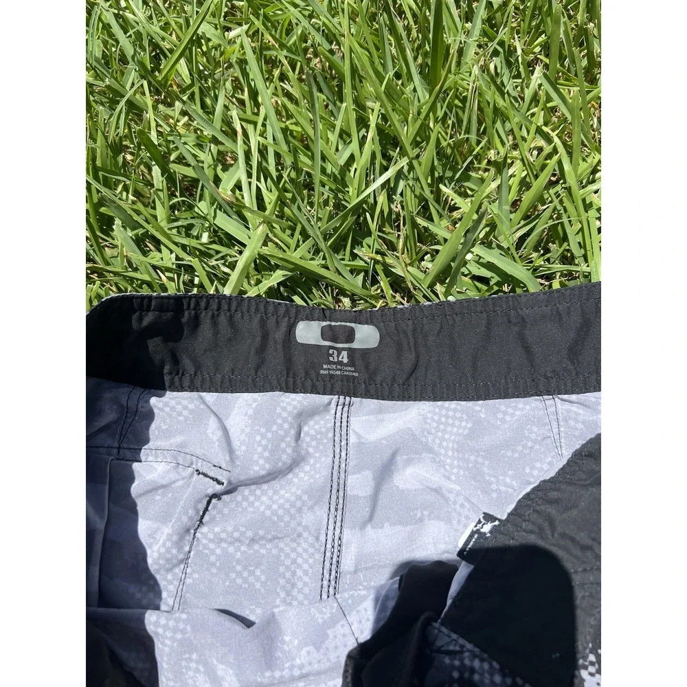 2013 Oakley All Over Print Board Swim Shorts Trunks 35 Tie 11